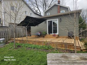 low profile deck